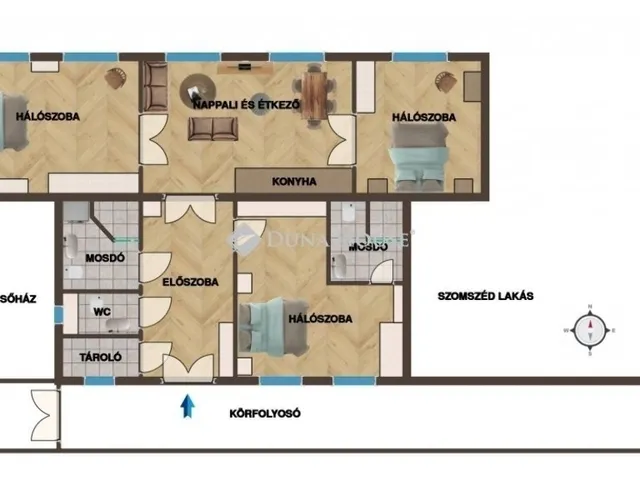 Eladó lakás Budapest VI. kerület 102 nm