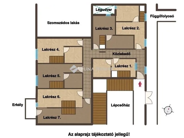 Eladó lakás Budapest VIII. kerület, II. János Pál pápa tér 76 nm