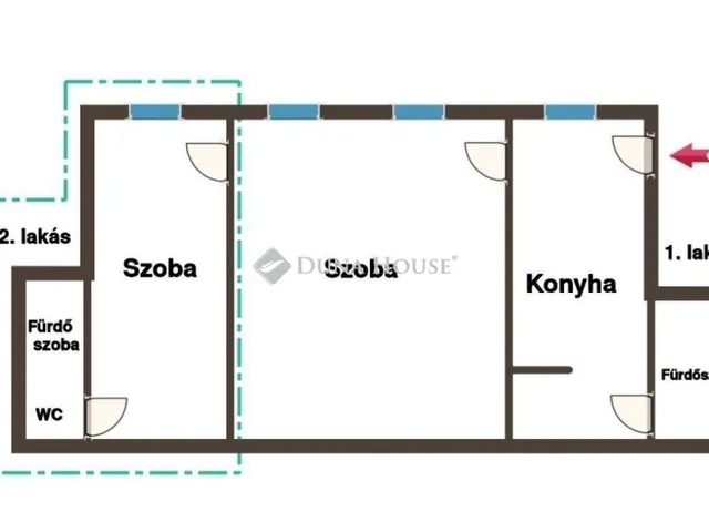 Eladó lakás Budapest VII. kerület 42 nm