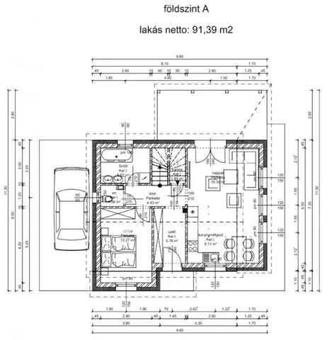 Eladó ház Bezenye 90 nm