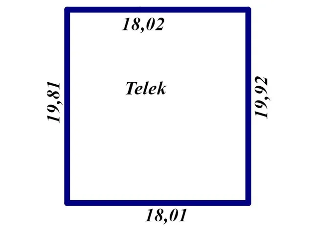 Eladó telek Bősárkány 726 nm