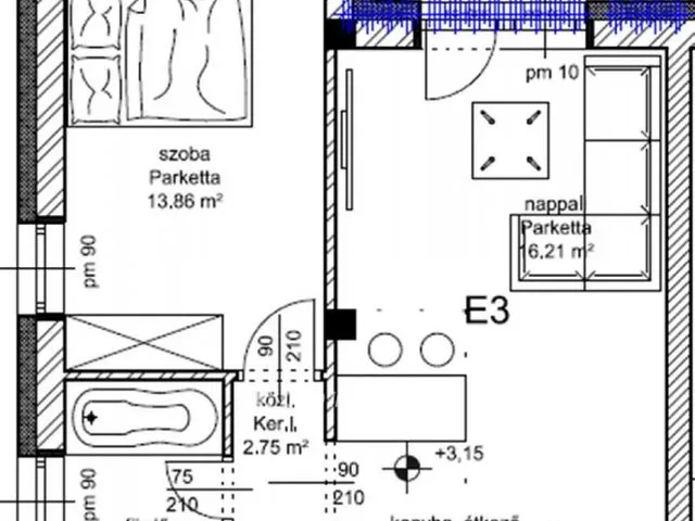 Eladó lakás Hegyeshalom 45 nm