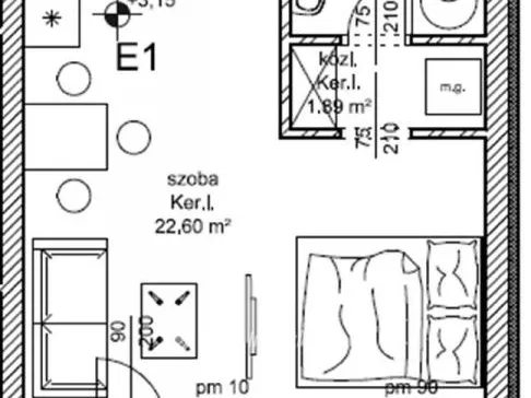 Eladó lakás Hegyeshalom 31 nm