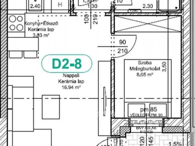 Eladó lakás Levél 35 nm