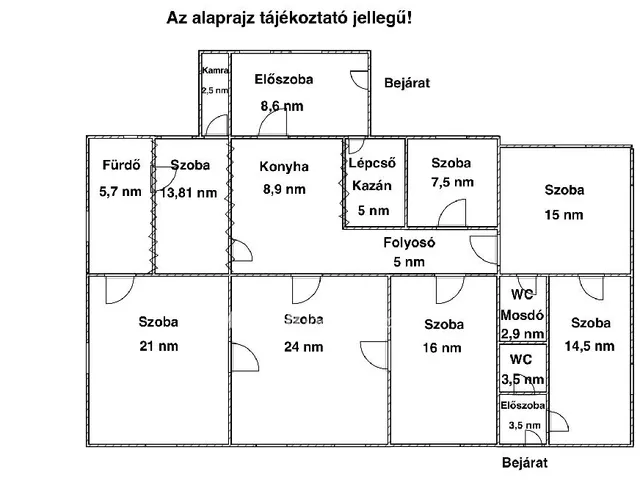 Eladó ház Bőny 160 nm