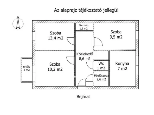 Eladó lakás Győr 64 nm