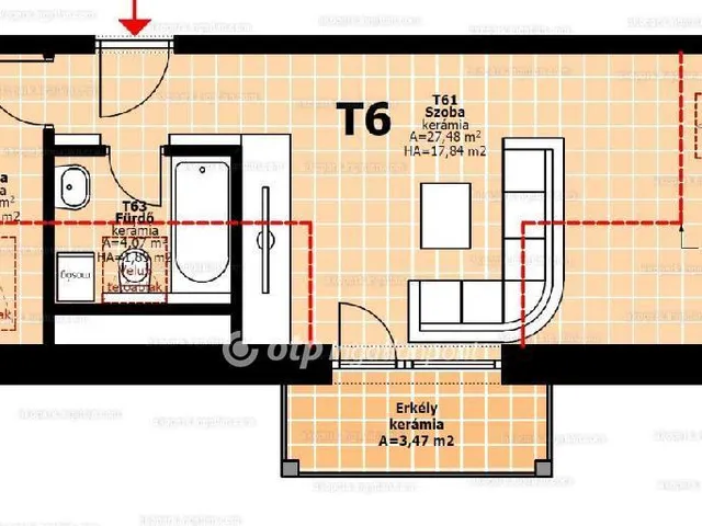 Eladó lakás Hegyeshalom 39 nm