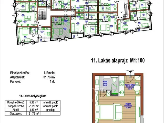 Eladó lakás Mosonmagyaróvár 31 nm