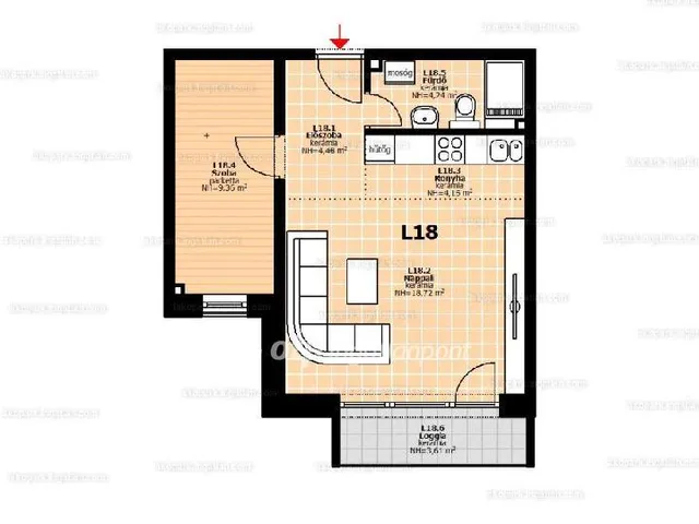Eladó lakás Hegyeshalom 38 nm