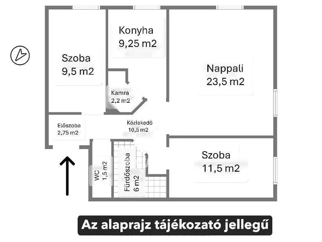 Eladó lakás Győr, Újváros 82 nm