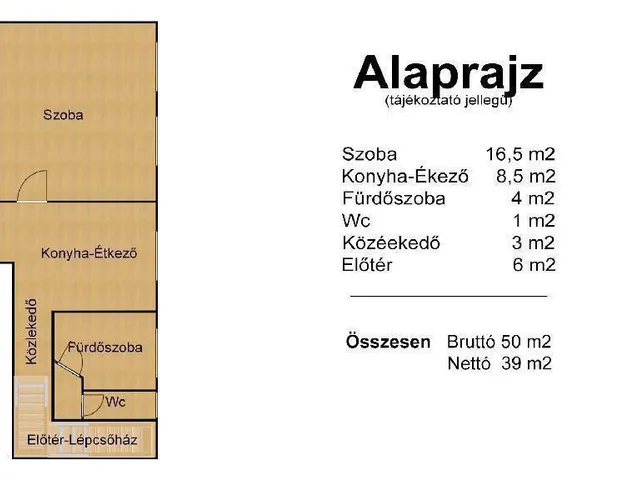 Eladó lakás Győr 50 nm