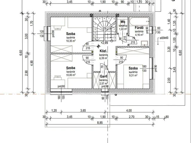 Eladó ház Máriakálnok 90 nm