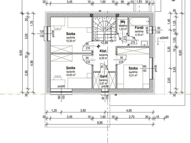 Eladó ház Máriakálnok 90 nm