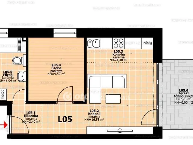 Eladó lakás Hegyeshalom 38 nm