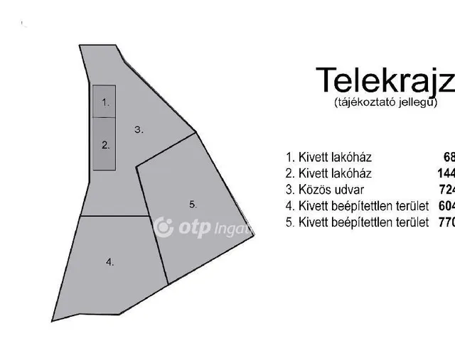 Eladó telek Bakonybél 2098 nm