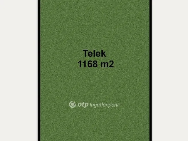 Eladó telek Máriakálnok 1168 nm