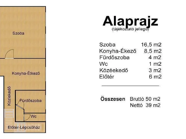 Eladó lakás Győr 50 nm