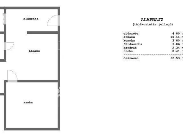 Eladó üdülő és hétvégi ház Lipót 32 nm