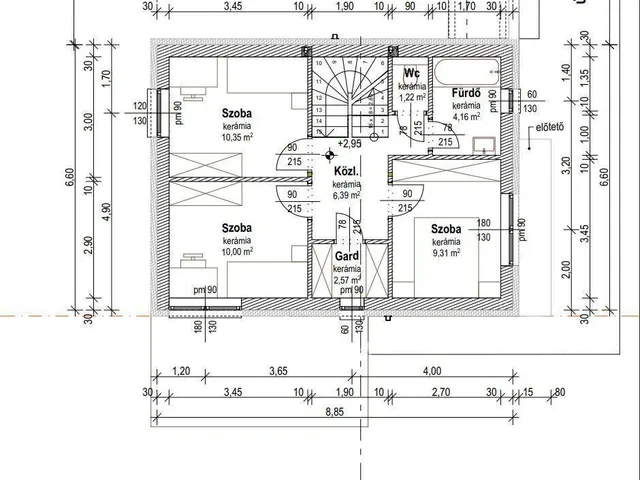 Eladó ház Máriakálnok 90 nm