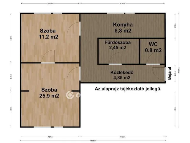 Eladó lakás Mosonmagyaróvár 52 nm