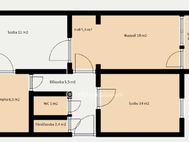 Eladó lakás Győr 68 nm