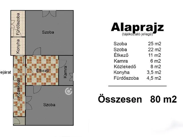 Eladó ház Bőny 80 nm