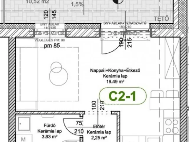 Eladó lakás Levél 30 nm