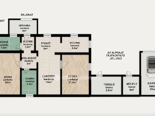 Eladó ház Győrladamér 210 nm