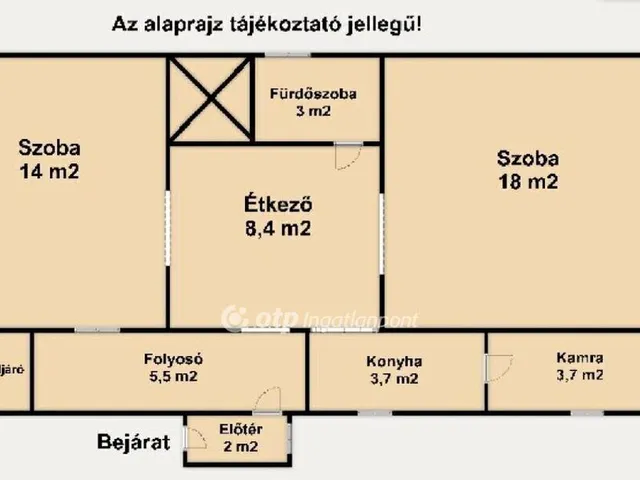 Eladó ház Gyömöre 58 nm