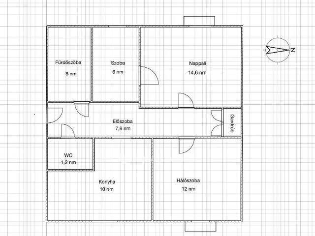 Eladó lakás Mosonmagyaróvár 55 nm