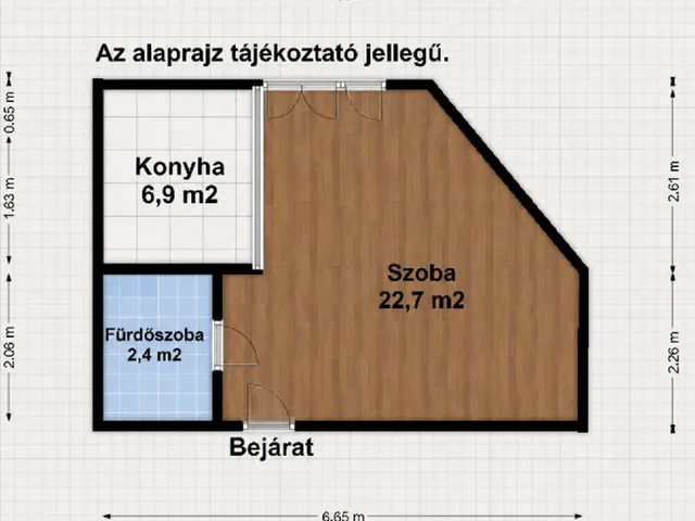Eladó lakás Győr, Marcalváros II. 31 nm