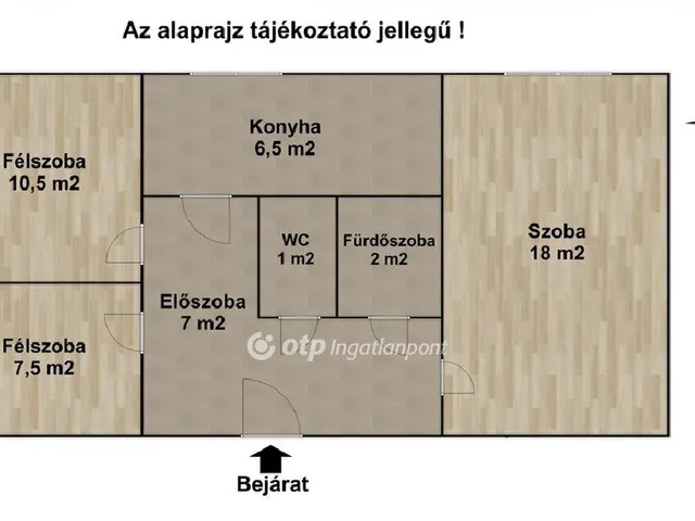 Eladó lakás Győr 53 nm
