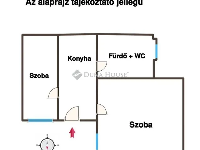Eladó lakás Budapest V. kerület 46 nm