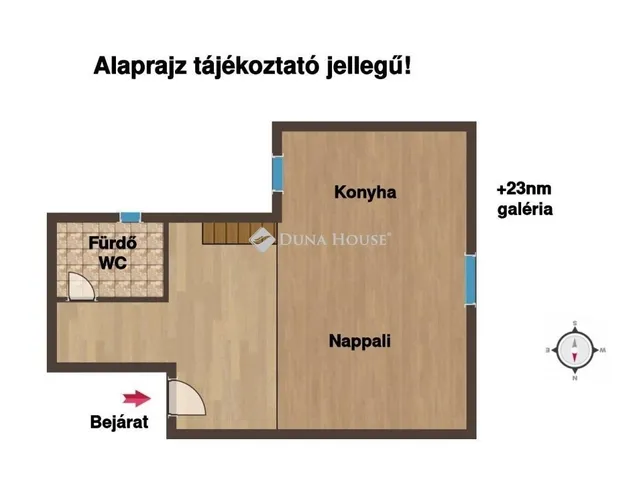 Eladó lakás Budapest VIII. kerület 24 nm