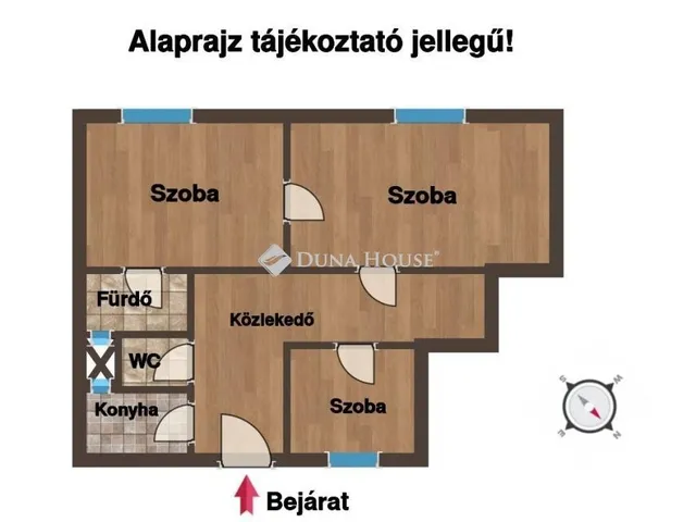 Eladó lakás Budapest VIII. kerület 82 nm
