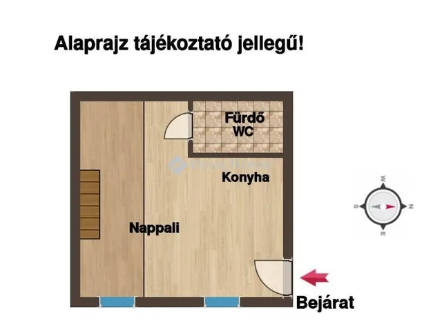 Eladó lakás Budapest VI. kerület 22 nm