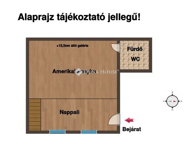 Kiadó lakás Budapest VIII. kerület 20 nm