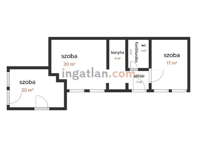 Eladó kereskedelmi és ipari ingatlan Budapest IX. kerület 76 nm
