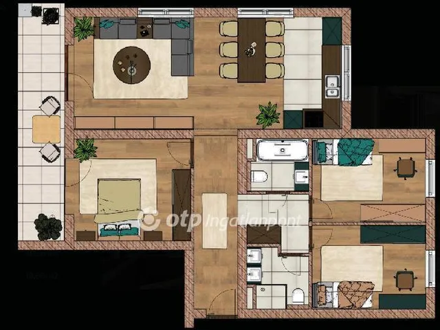 Eladó lakás Balatonakarattya 81 nm