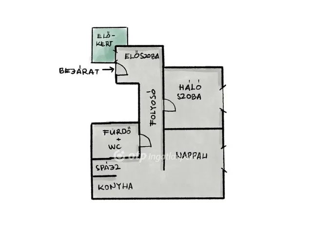 Eladó lakás Budapest IV. kerület 51 nm