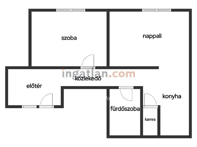 Eladó lakás Budapest IV. kerület 51 nm