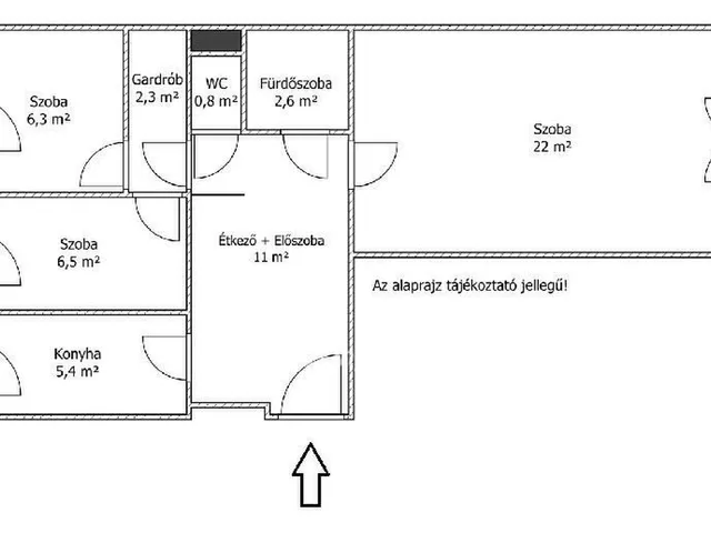 Eladó lakás Budapest III. kerület 57 nm