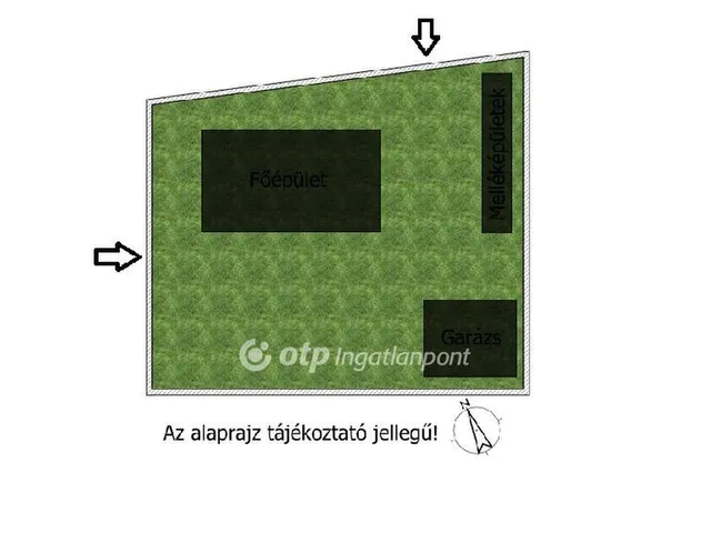 Eladó ház Nagytarcsa 740 nm