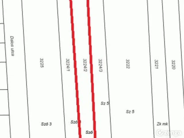 Eladó telek Sándorfalva 1393 nm