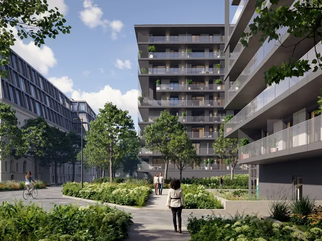 Eladó új építésű lakópark Budapest XIV. kerület, Ajtósi Dürer sor 19-21. 50 nm