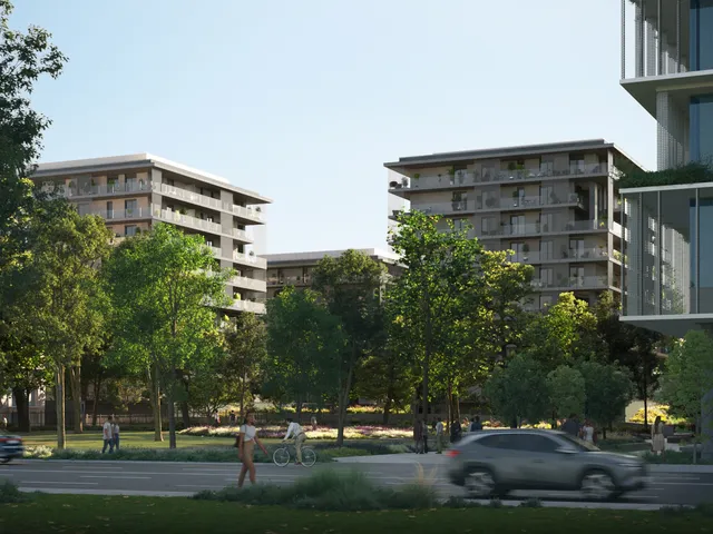 Eladó új építésű lakópark Budapest XIV. kerület, Istvánmező 50 nm