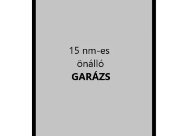 Eladó garázs Debrecen, Újkert 15 nm