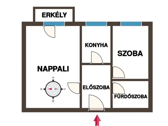 Eladó lakás Nyíregyháza 35 nm