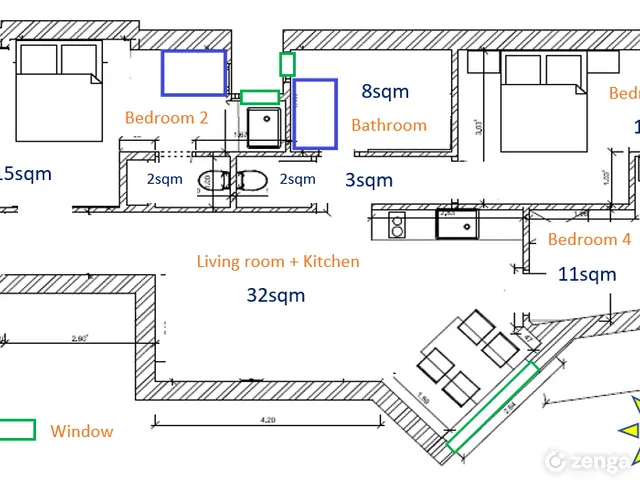 Eladó lakás Budapest VI. kerület, Nagykörúton kívüli terület 99 nm