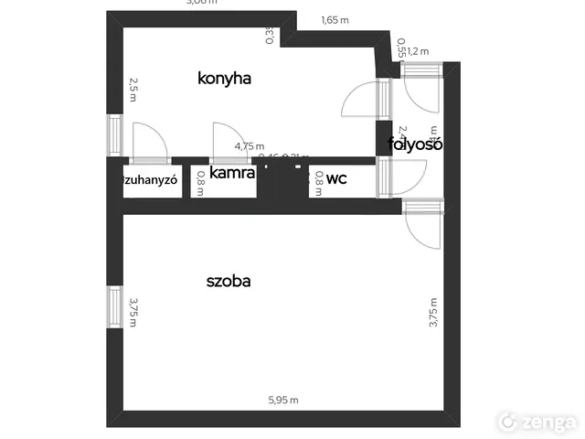 Eladó lakás Debrecen 33 nm